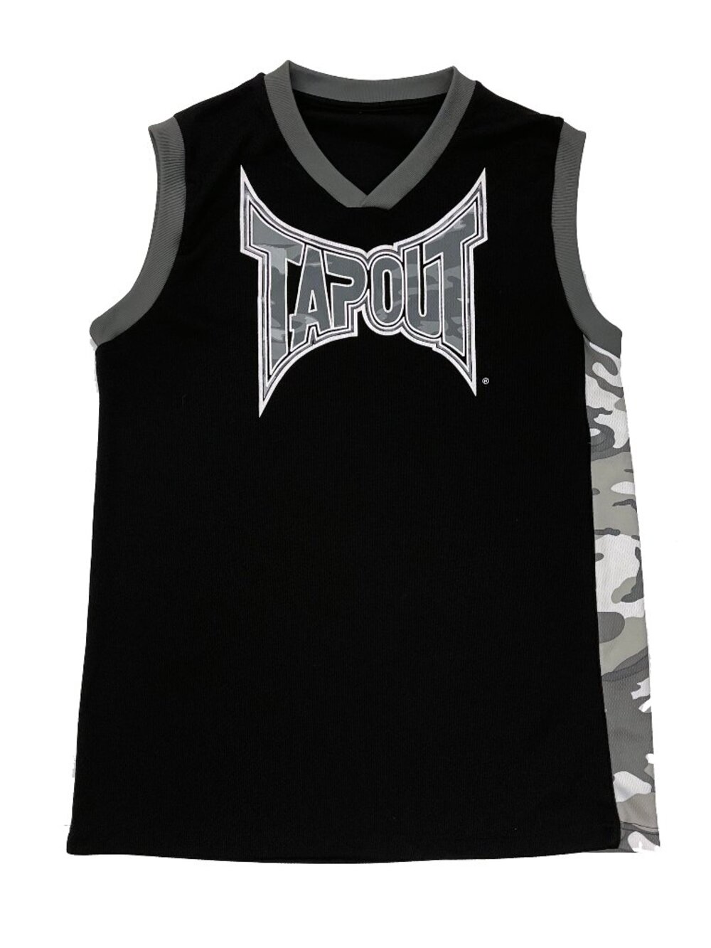 Tapout Sleeveless Shirt Black MMA Fighting Tank Top Muscle Shirt Mens M